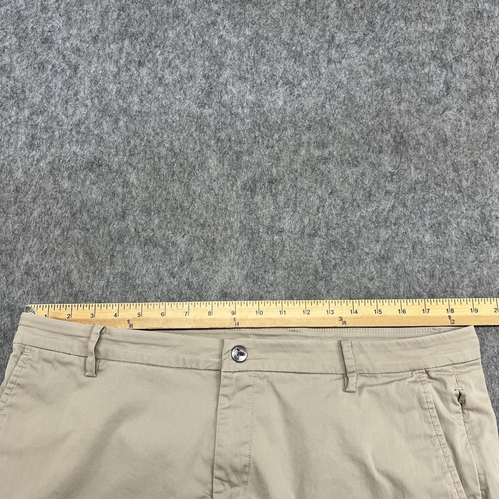 Birddogs Pants Mens 38x32 Beige Chino Stretch Golf Work Travel Office FITS38x30 - Picture 11 of 15